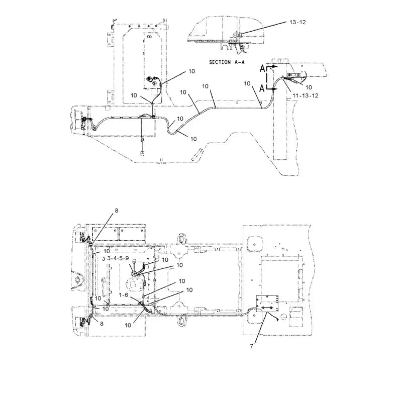 Fuel Level Sender 166-7446 for Caterpillar CAT 928G 924G 924Gz Wheel Loader 3116 3056 Engine