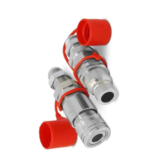 12 JIC Flat Face Hydraulic Quick Connect Coupler for Bobcat 7753 773 863 873 963