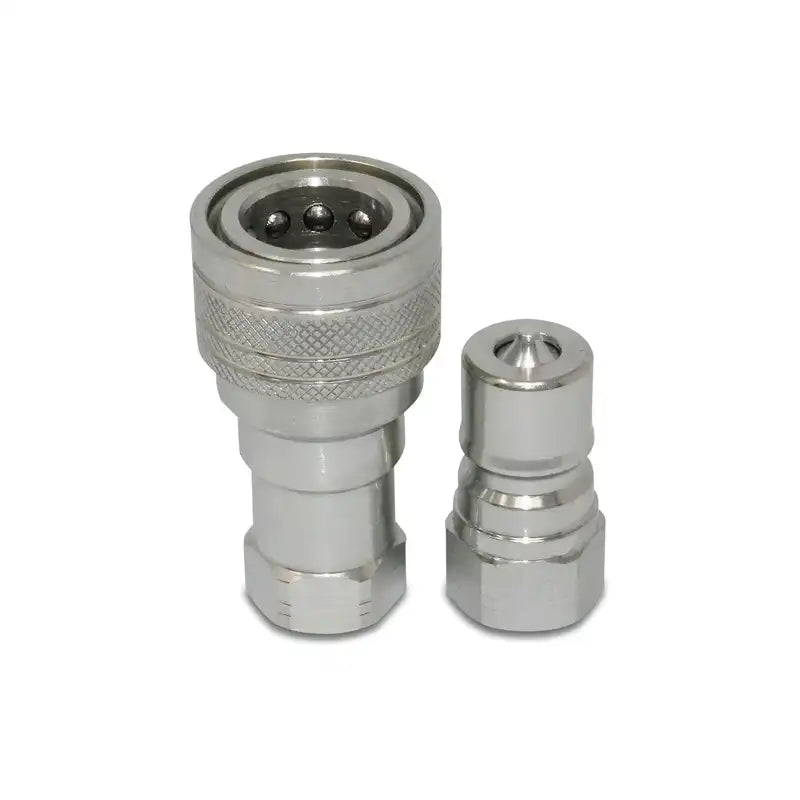 1/4 NPT Hydraulic Quick Coupler Set K2581-66220 7J612-66323 for Kubota BX1860 BX1870 BX2360 BX2370 BX25D LA211 LA243 LA403 LA504 LA534A