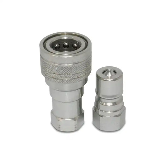 1/4 NPT Hydraulic Quick Coupler Set K2581-66220 7J612-66323 for Kubota BX1860 BX1870 BX2360 BX2370 BX25D LA211 LA243 LA403 LA504 LA534A