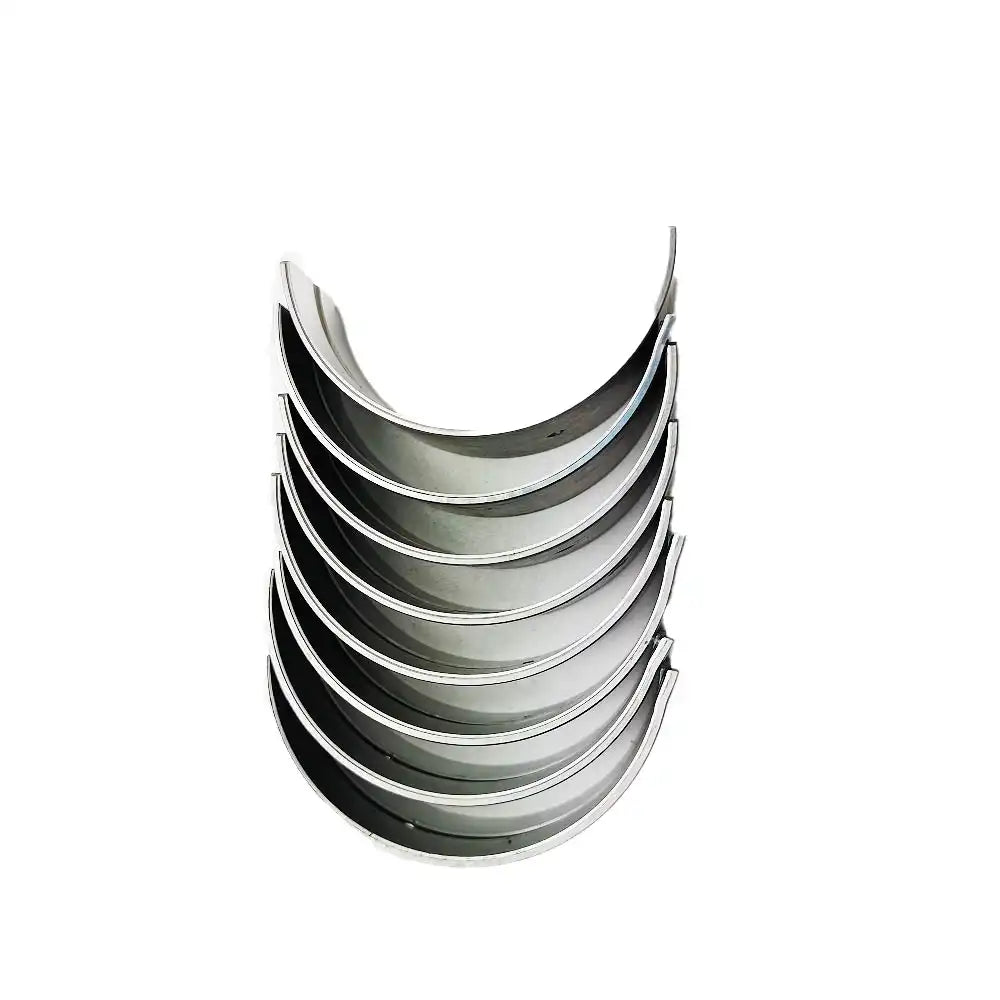 Main Bearing 5 Pairs 1 Set YM729900-02801 For Hyundai Skid Steer HSL810 Yanmar Engine 4TNE98 Komatsu Engine 4D98E