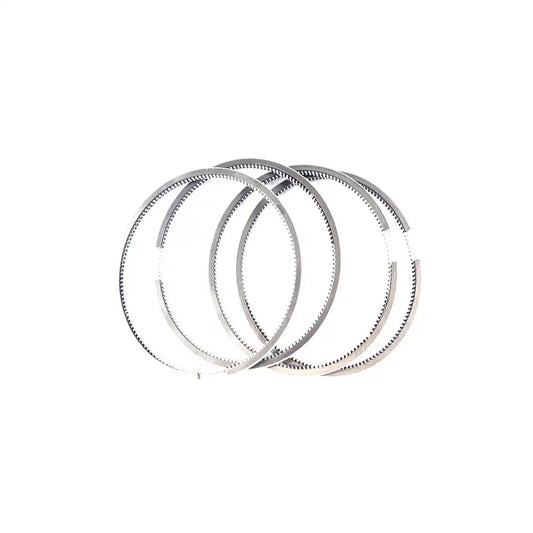 Piston Ring 4 Units 1 Set for Komatsu Crawler Tractor D21A-7T-M D21P-7T-M Yanmar Engine 4TNE98 Komatsu Engine 4D98E