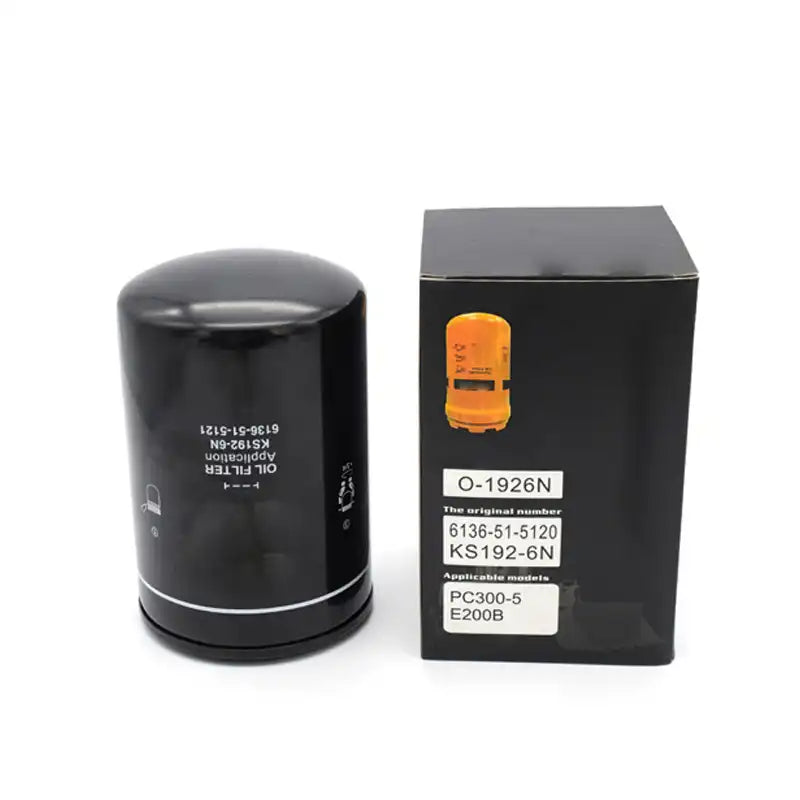 Oil Filter 6136-51-5120 For Komatsu Excavator PC300-6 PC350-6 PC350LC-6 PC300LC-6