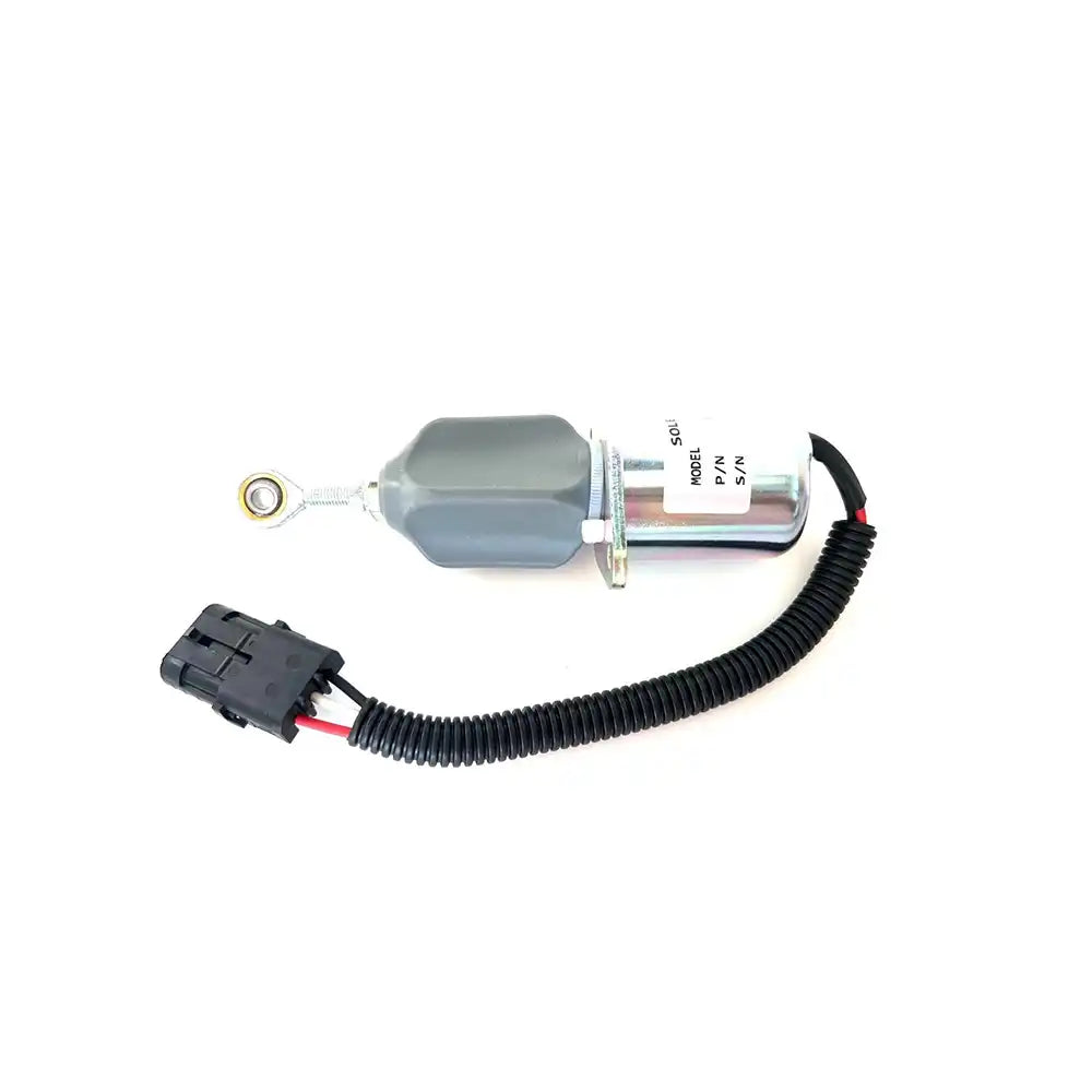 Solenoid SA-4026-12 SA-4124-12 for Cummins Diesel Engine 5.9L 8.3L with Bosch RQV-K Governor 12V Fuel ShutDown