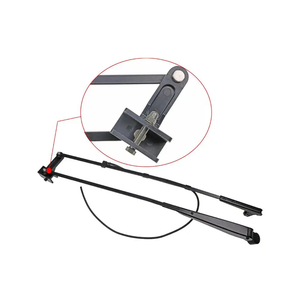 Windshield Wiper Arm & Wiper Blade 7251264 7251263 for Bobcat S450 S510 S530 S550 S570 S590 S595 S630 S650 S740 S750 S770 S850 S76