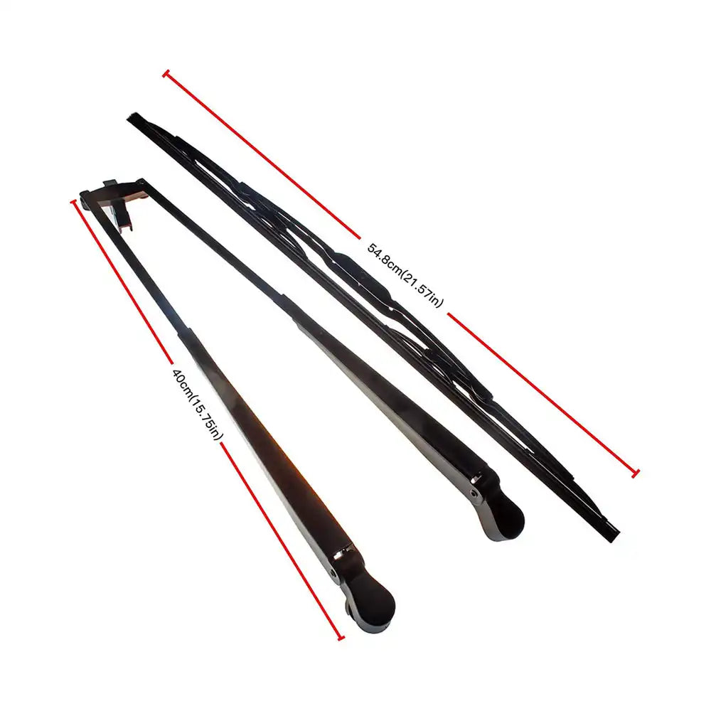 Windshield Wiper Motor Arm Blade Kit for Bobcat S150 S160 S175 S185 S205 S220 S250